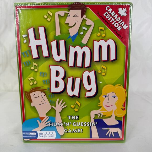 Outset Media Humm Bug: Canadian Edition The Hum 'N' Guessin' Game! SEALED - Picture 6 of 6